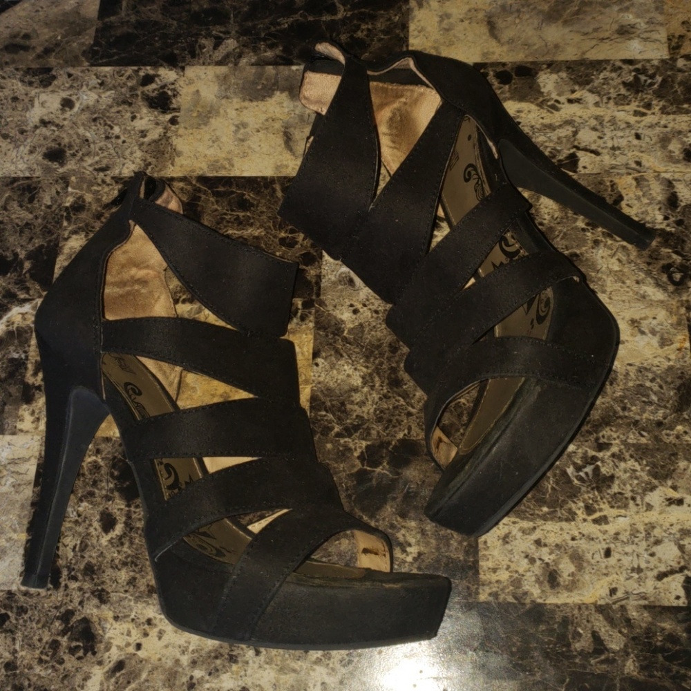 Brash platform heels